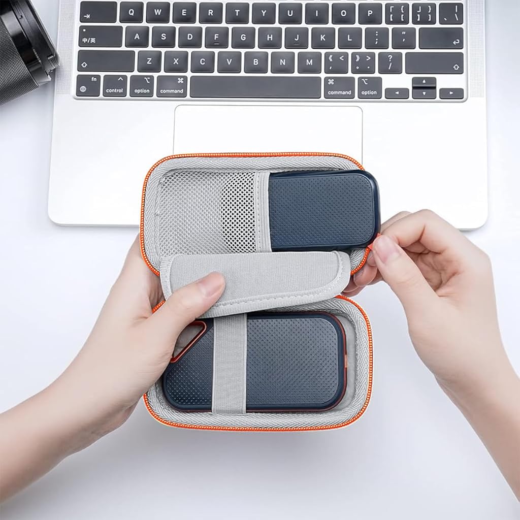 ZORBES® Carrying Case for SSD Storage Bag for SanDisk 500GB 1TB 2TB Shock-Proof Solid State Drive EVA Waterproof Accessories Grey 3PCS ZORBES® Carrying Case for SSD Storage Bag for SanDisk 500GB 1TB 2TB Shock-Proof Solid State Drive EVA Waterproof Accessories Grey 3PCS
